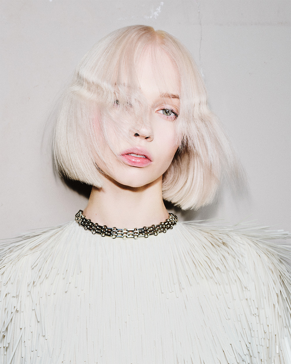 Platinum Blonde Bob - David Vault Baker - BHA Southern Hairdresser of the Year 2026 Finalist Collection
